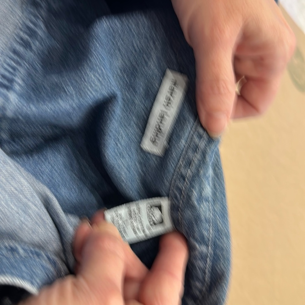 Marsh landing Jean shirt L